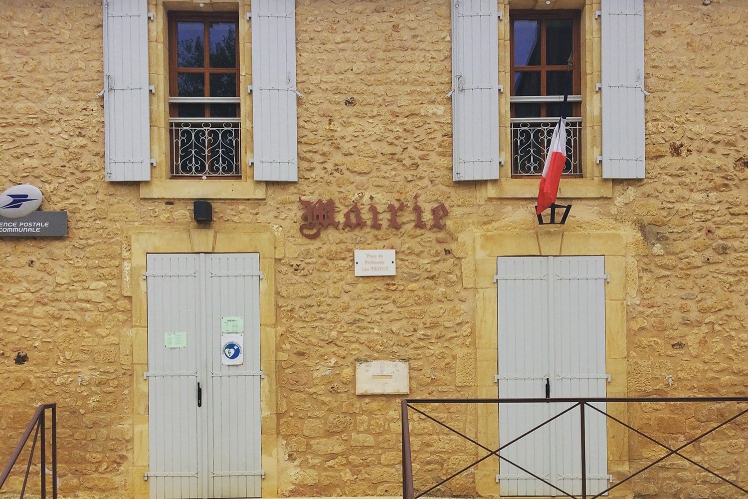 Mairie office in rural France