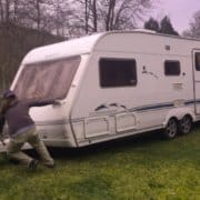 Caravan living in France