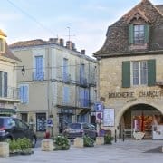 Local Dordogne market town