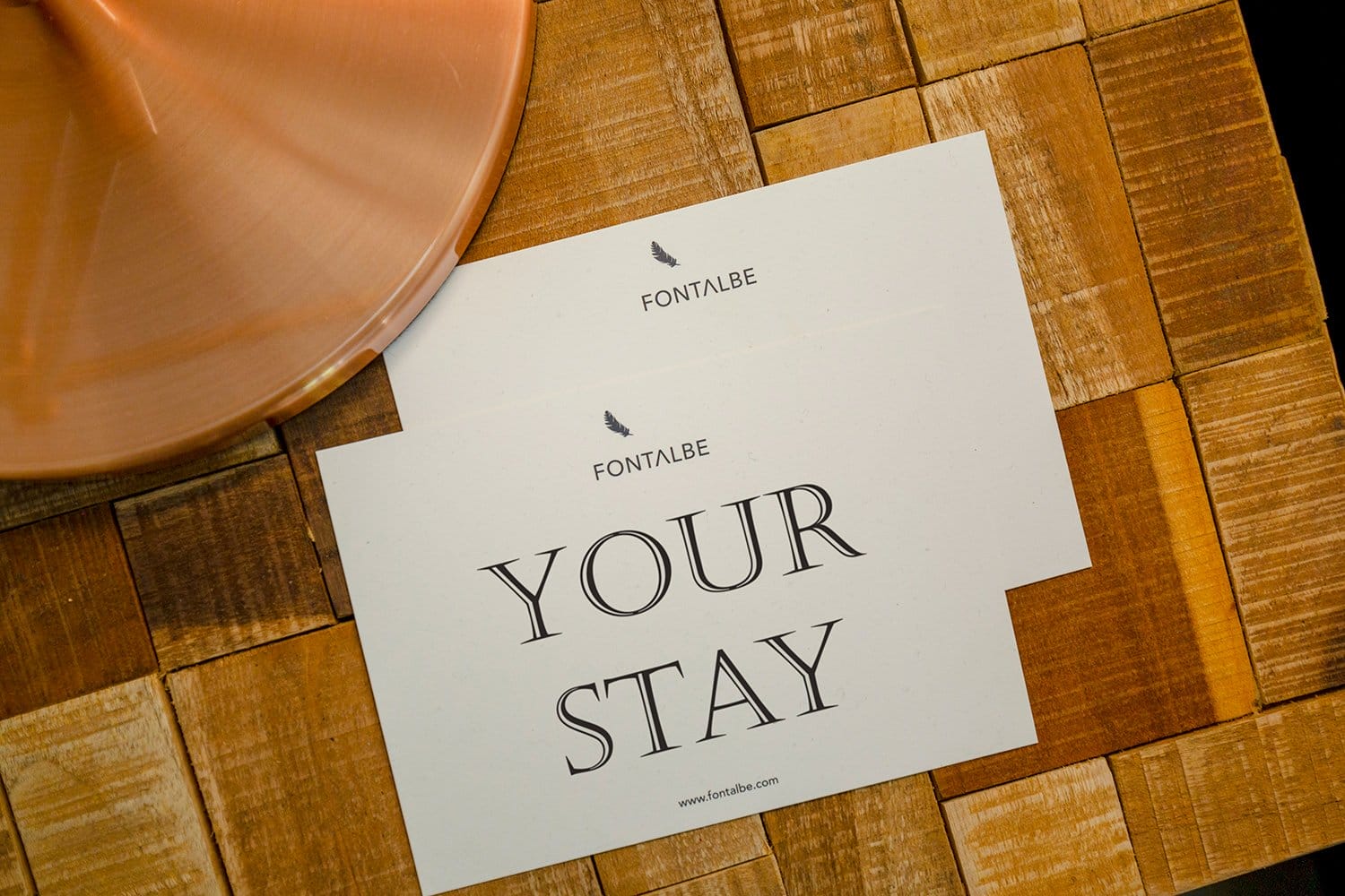 Your stay cards on a table at the gite
